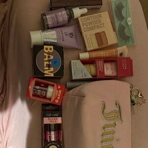 Juicy Couture Pink Bag with Beauty Essentials